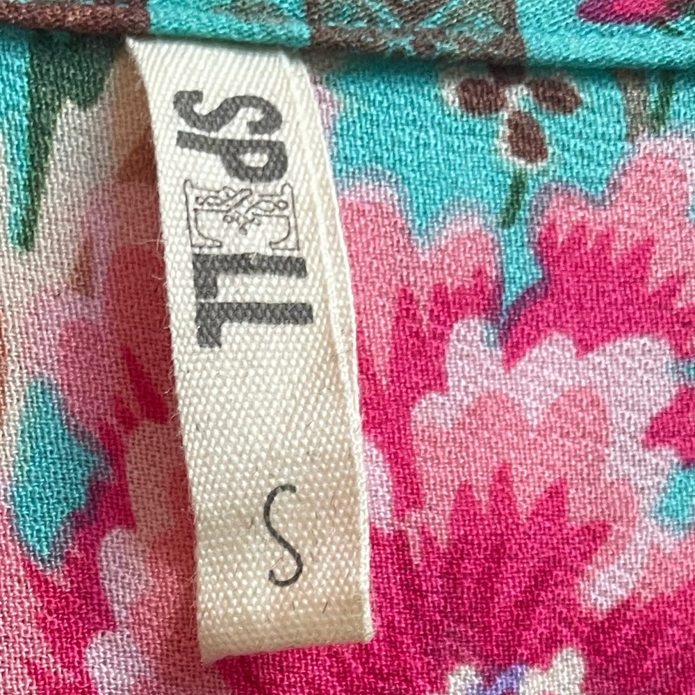 Spell Babushka Gown Turquoise - Picture 12 of 12